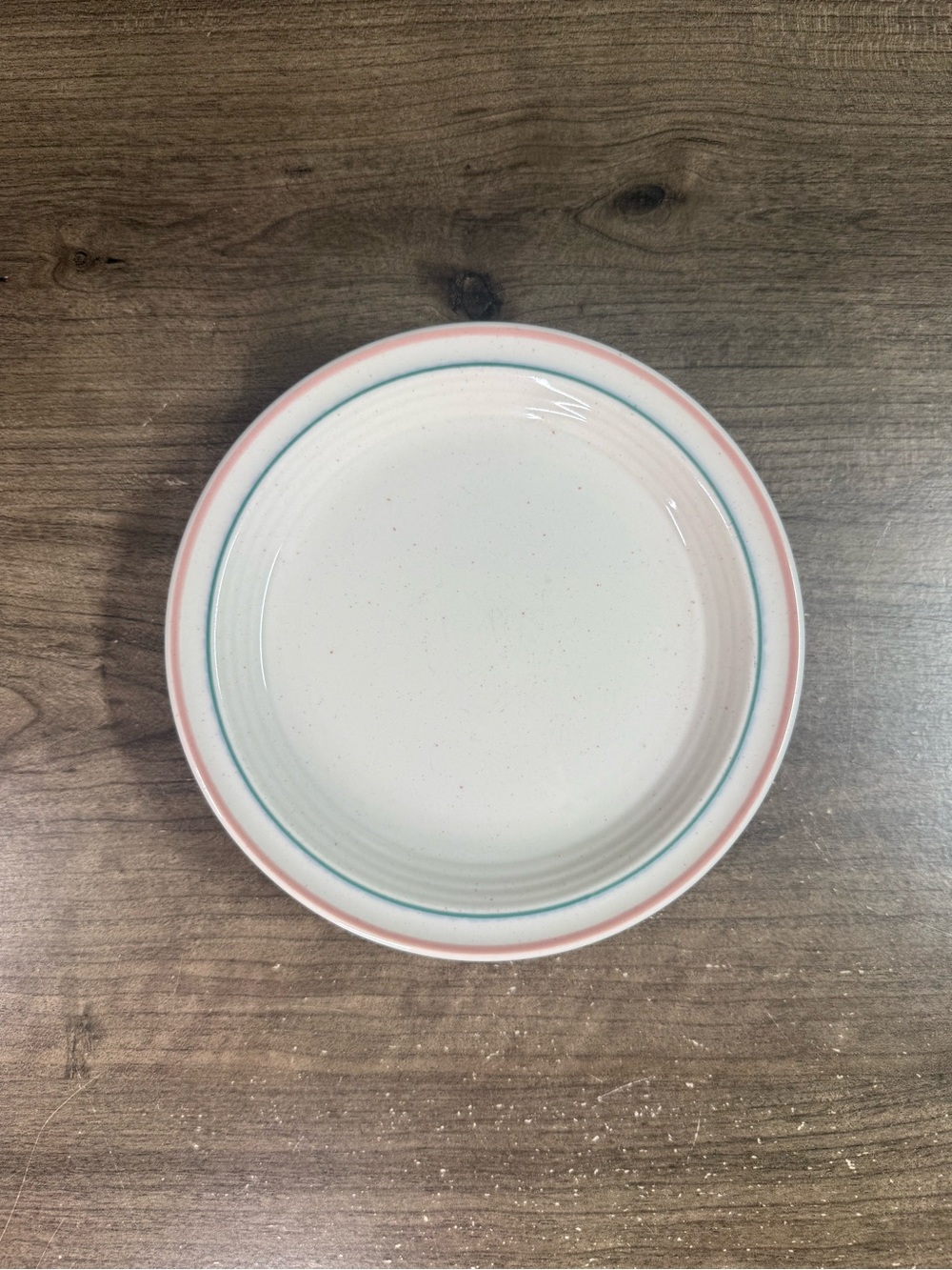 (2) Sterling China Bread Plates Wellsville Ohio Made in USA A2 6.5”